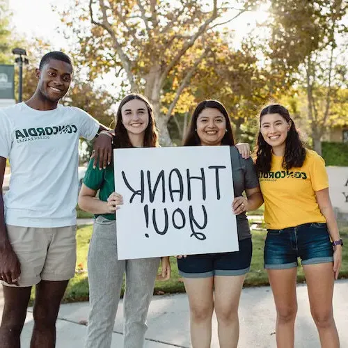 Thank you from all of us at Concordia University Irvine!